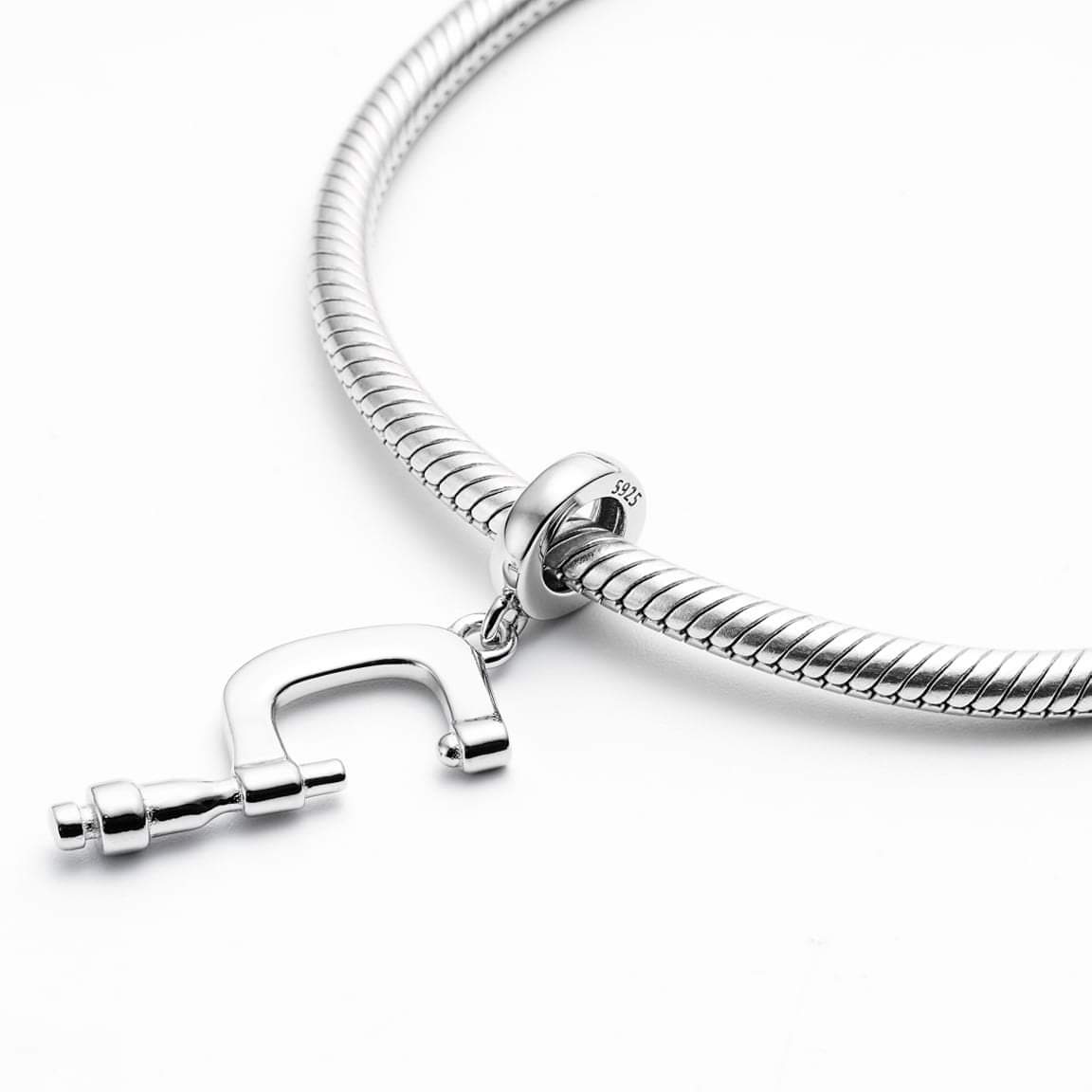 Sterling Silver Micrometer Charm