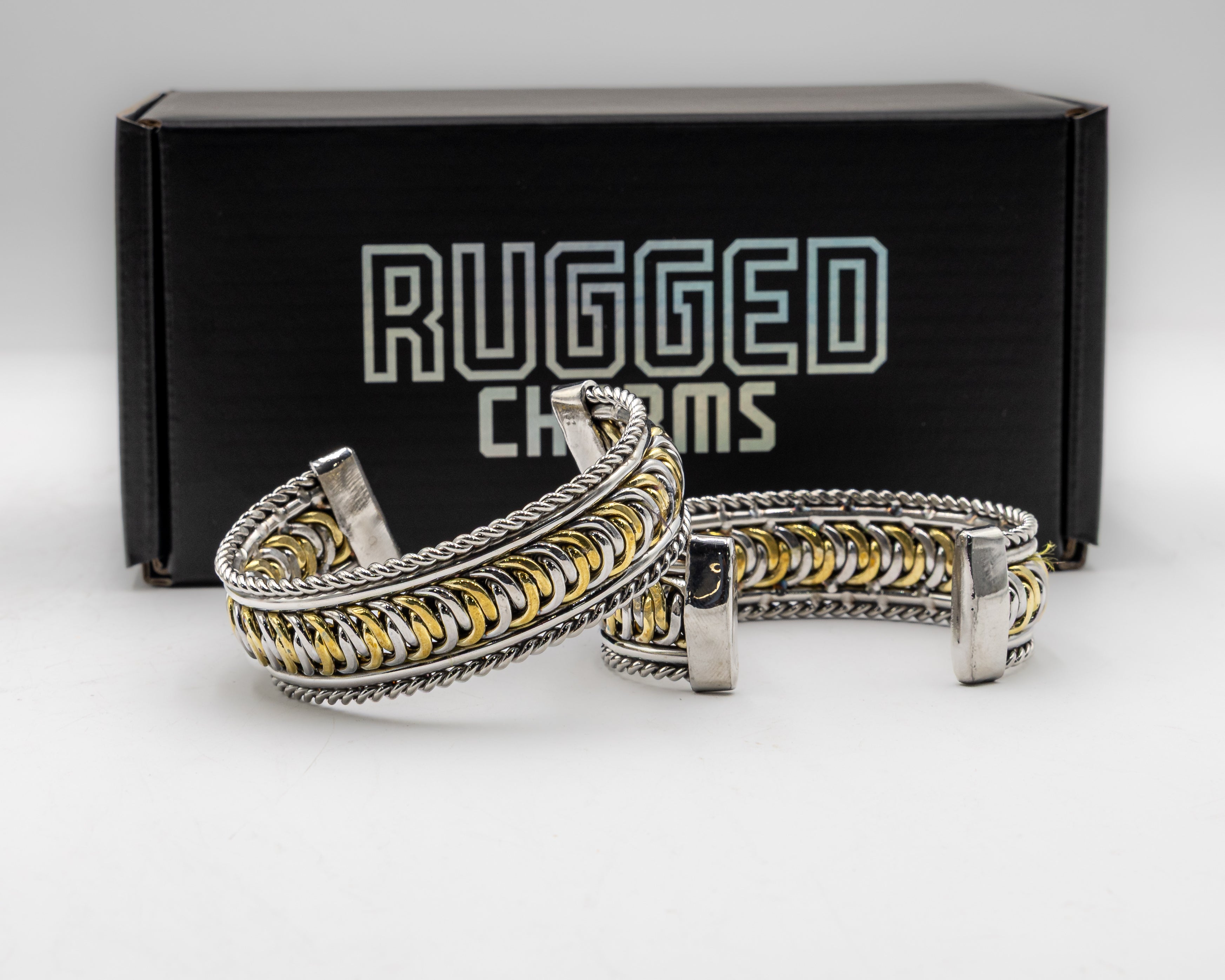 Stainless Steel Tig and Brass Bracelet #3