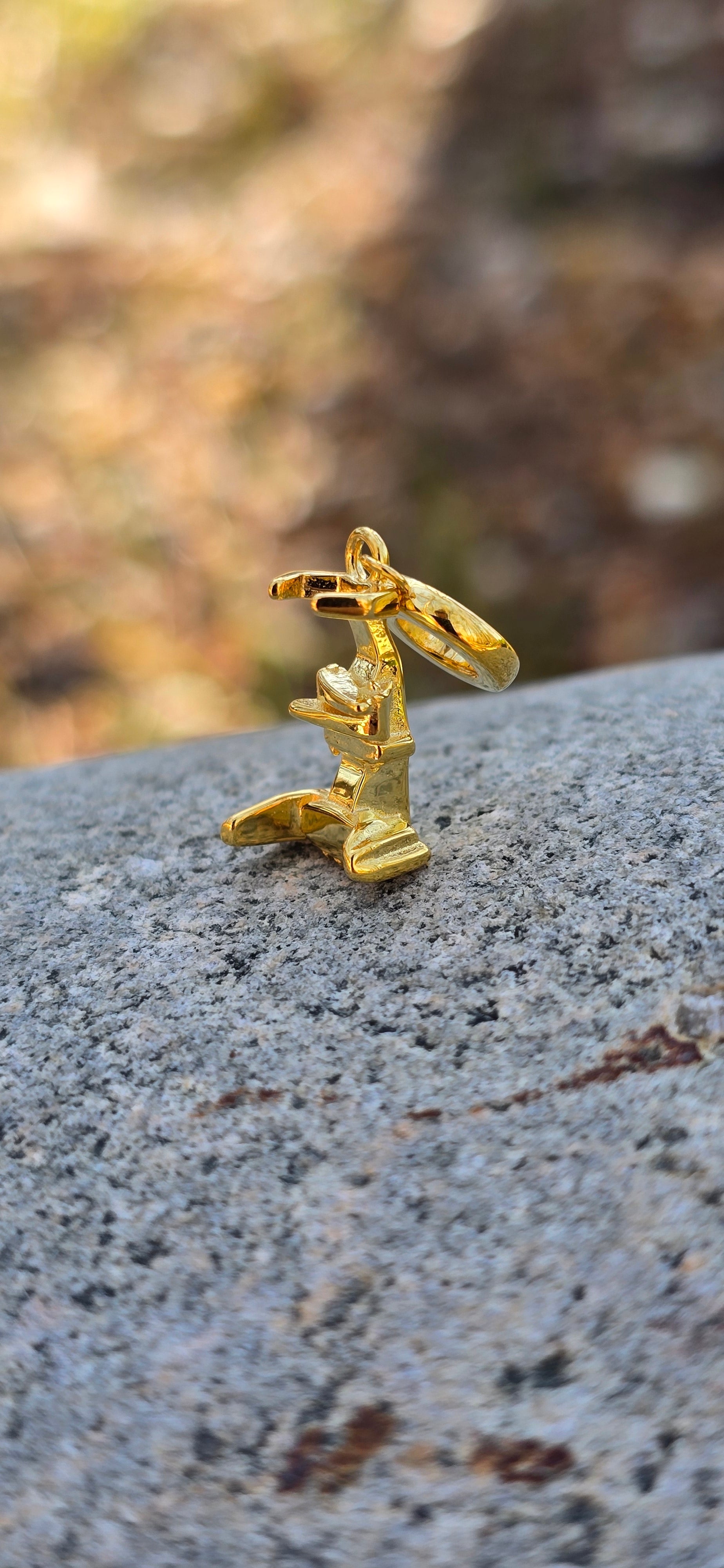 Sterling Silver Feller Buncher Charm