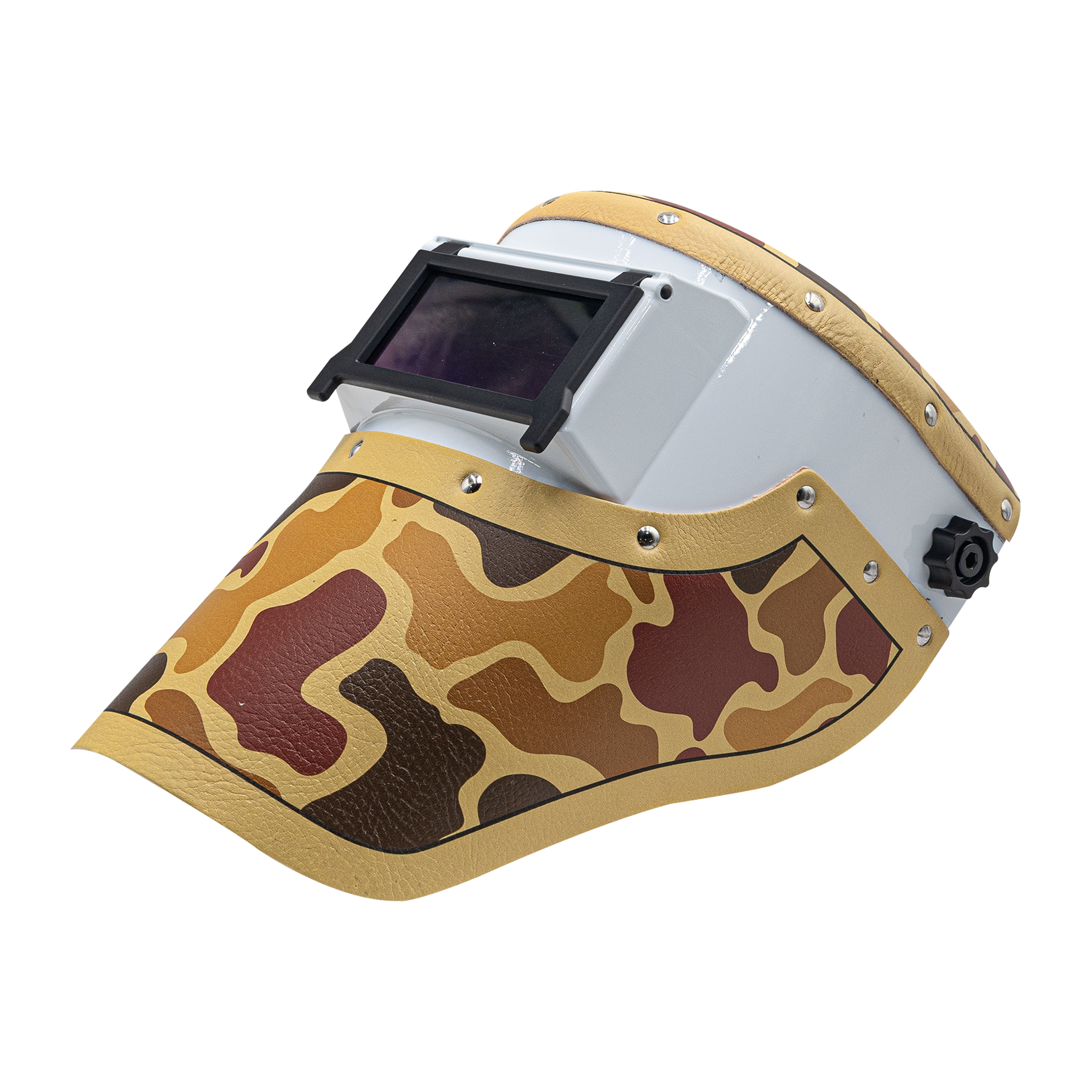 Outlaw Leather - Slimline - Duck Camo - White Hood