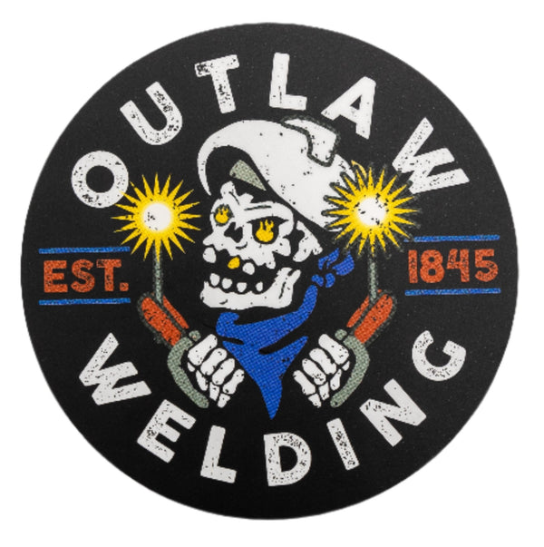 30OL- OUTLAW SKULL STICKER