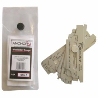 Weld Fillet Gauge with Case, 22 Gauge Size, Stainless Steel  by Outlaw Leather