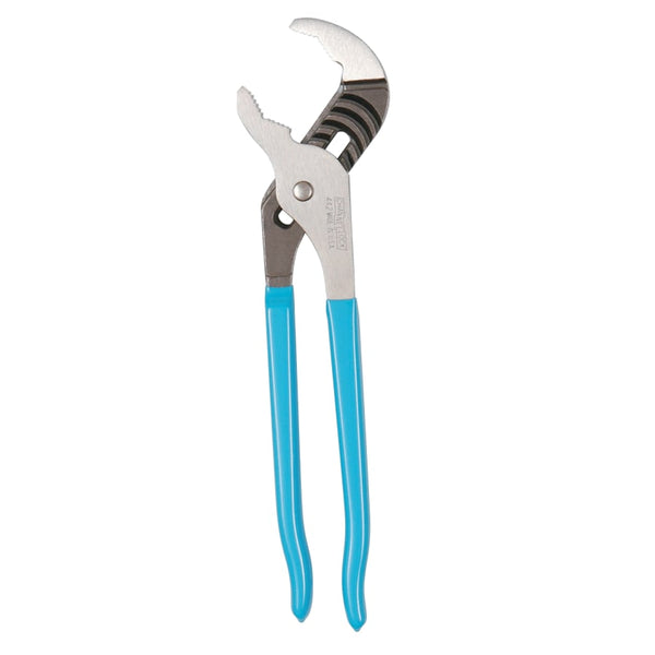 SALE- V-Jaw Tongue and Groove Pliers, 12 in OAL, 7 Adjustments, Serrated