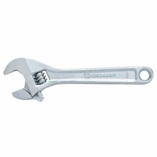 Adjustable Chrome Wrench, 6 in OAL, 15/16 in Opening, Chrome Plated