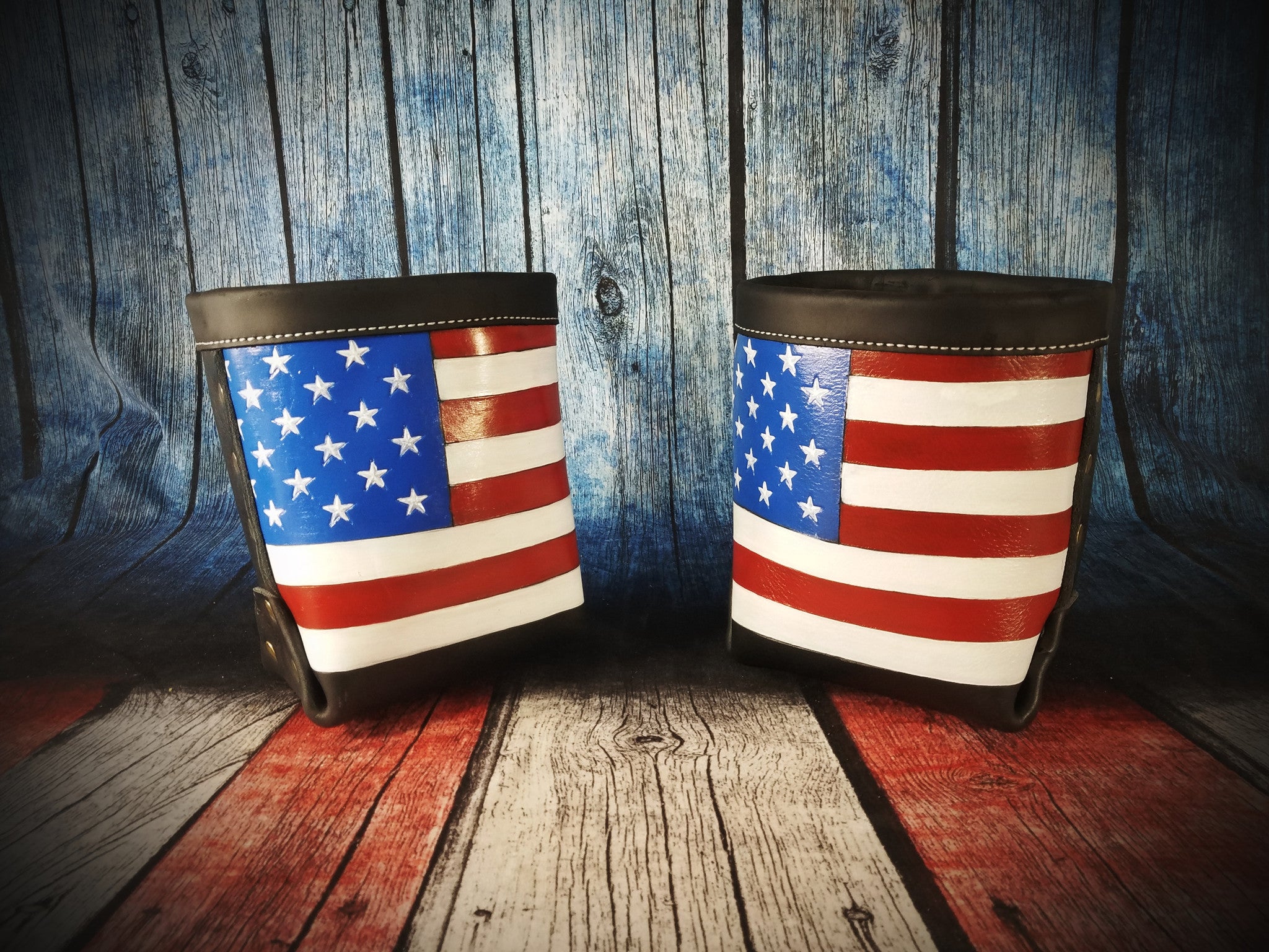 American Bolt Bags (Set of two)  by Outlaw Leather