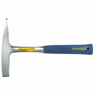 Welding Chipping Hammer, 11 in, 14 oz Head, Chisel and Pointed Tip, Steel Handle