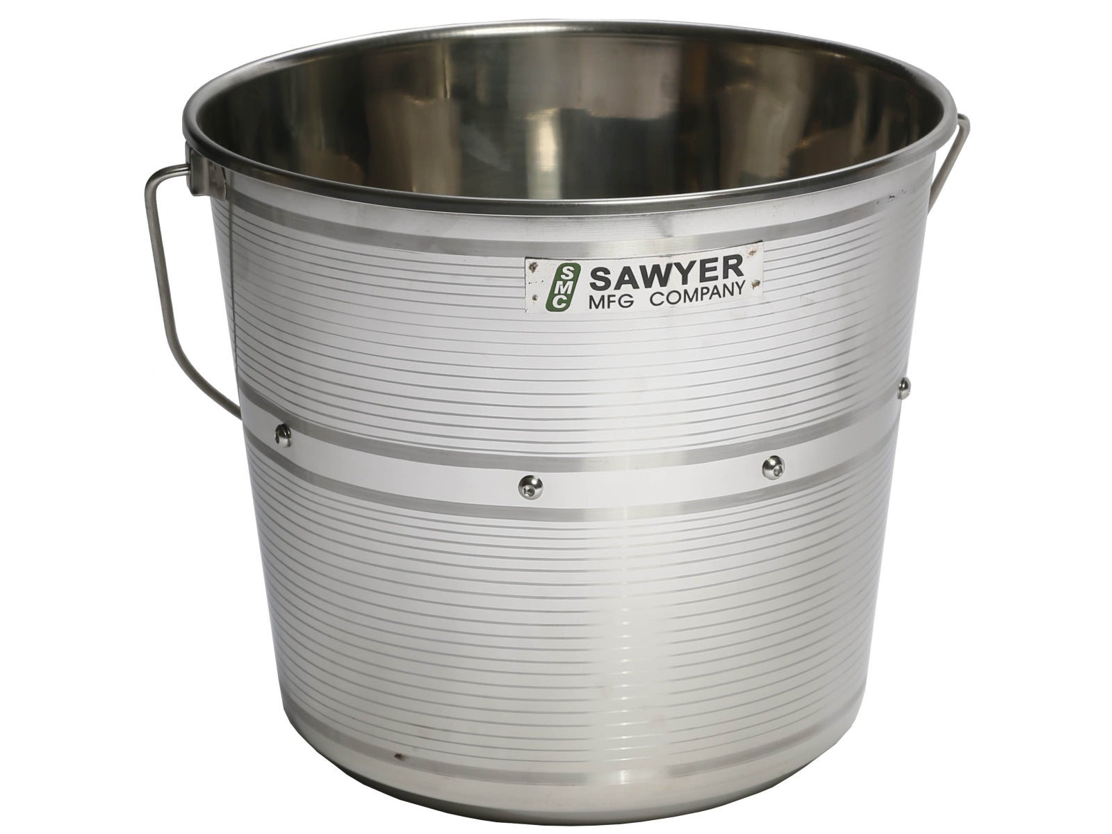 Sawyer Welding Rod Bucket Stainless 4.5 Gallon