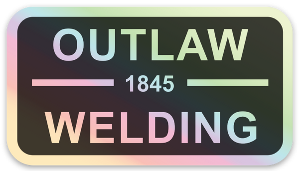 17OL- Outlaw Welding Sticker