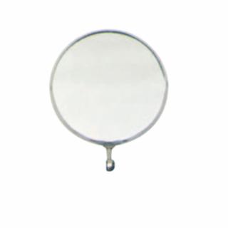 Inspection Mirror Head Assembly, Round, 3-1/4 in dia