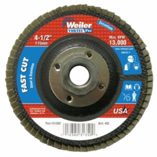 Vortec Pro Abrasive Flap Discs,4.5
