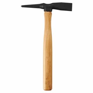Chipping Hammer, 315 mm, Cone and Cross Chisel, Hardwood Handle  by Outlaw Leather