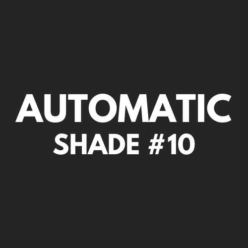 Automatic Shade 10 Lens