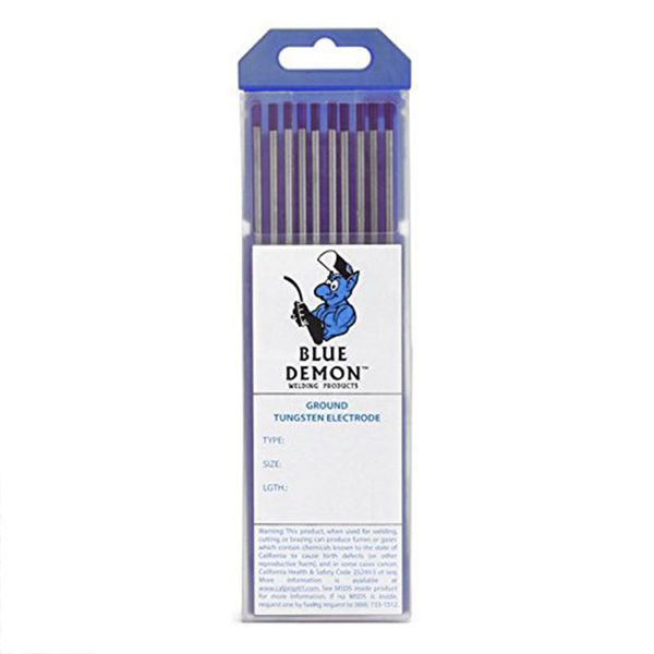 Blue Demon EWLa-2 1/8" 2% Lathanated Tungsten, 10/pk - TE2L-18-10T  by Outlaw Leather