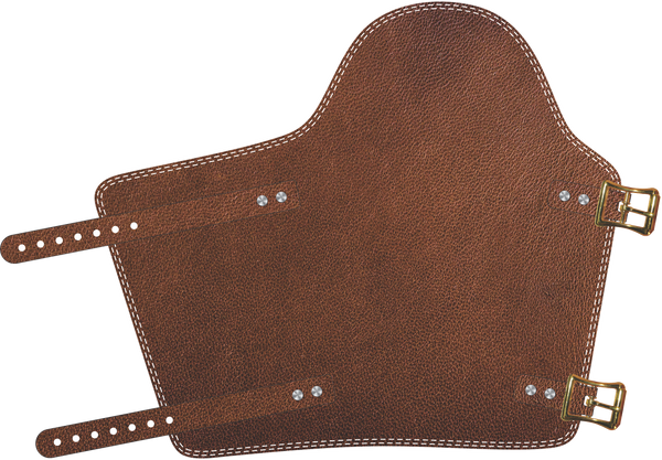 Lightweight Brown Armpad  by Outlaw Leather