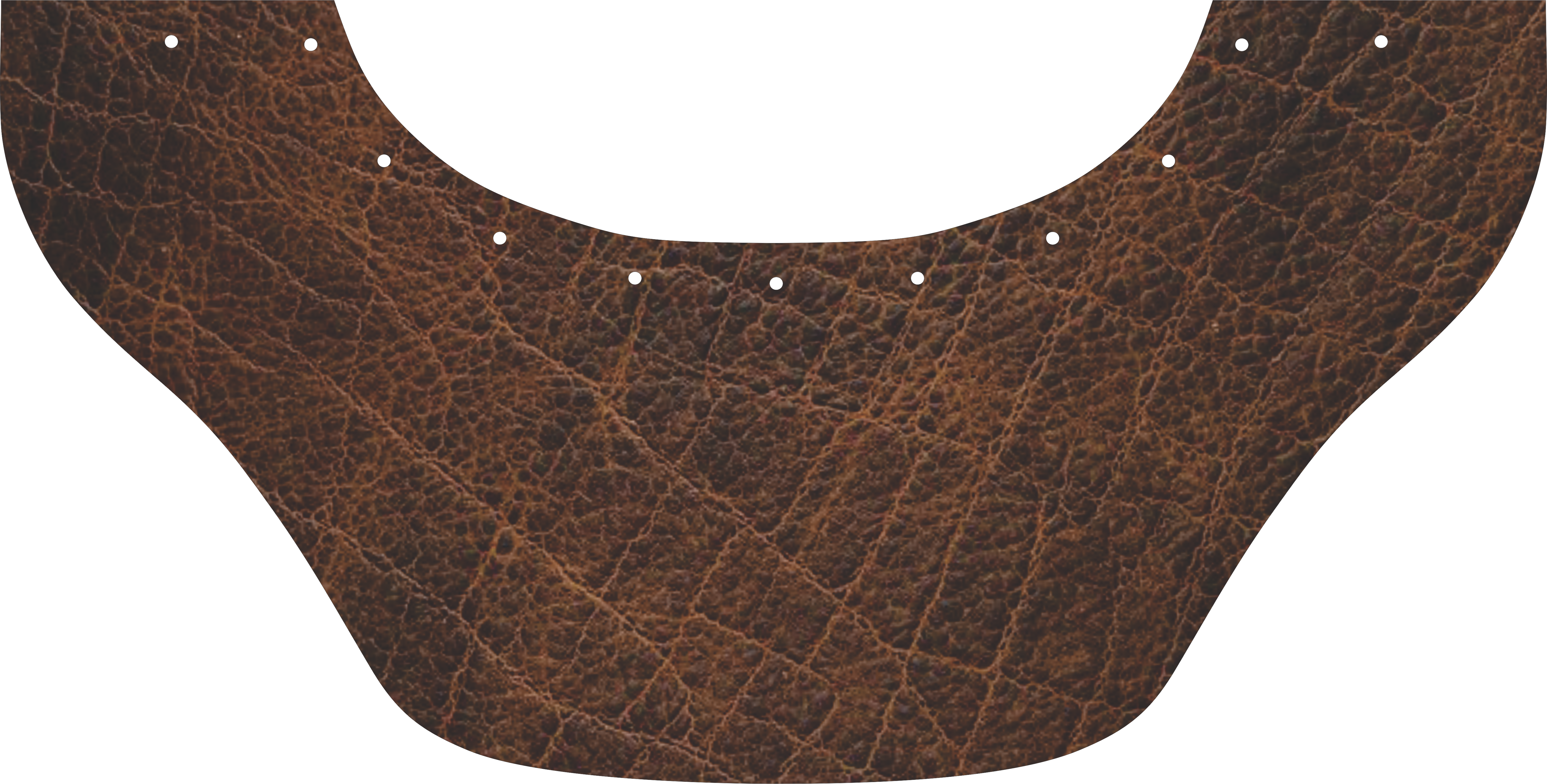 Faux Elephant Bottom Bib  by Outlaw Leather