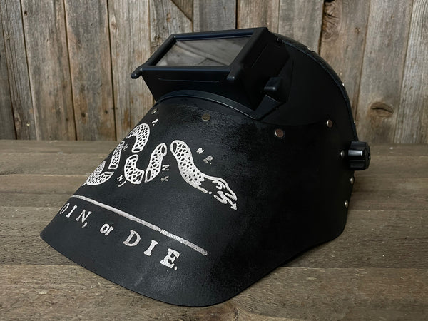 Outlaw Leather - Welding Hood - Join or Die
