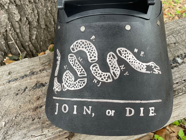 Outlaw Leather - Welding Hood - Join or Die