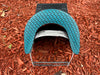 Outlaw Leather - Pipeliner - Fully Turquoise Basketweave Top