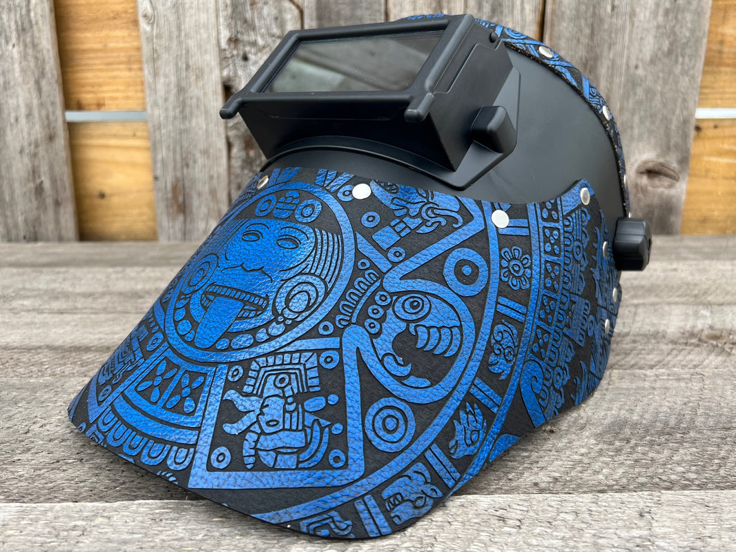 Outlaw Leather Welding Hood Aztec