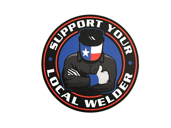 23OL- Support your local Welder Sticker