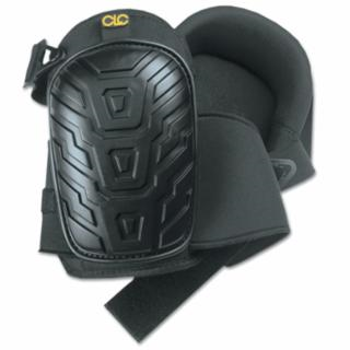 Professional Tread-Pattern Kneepads, Slide Buckle  by Outlaw Leather