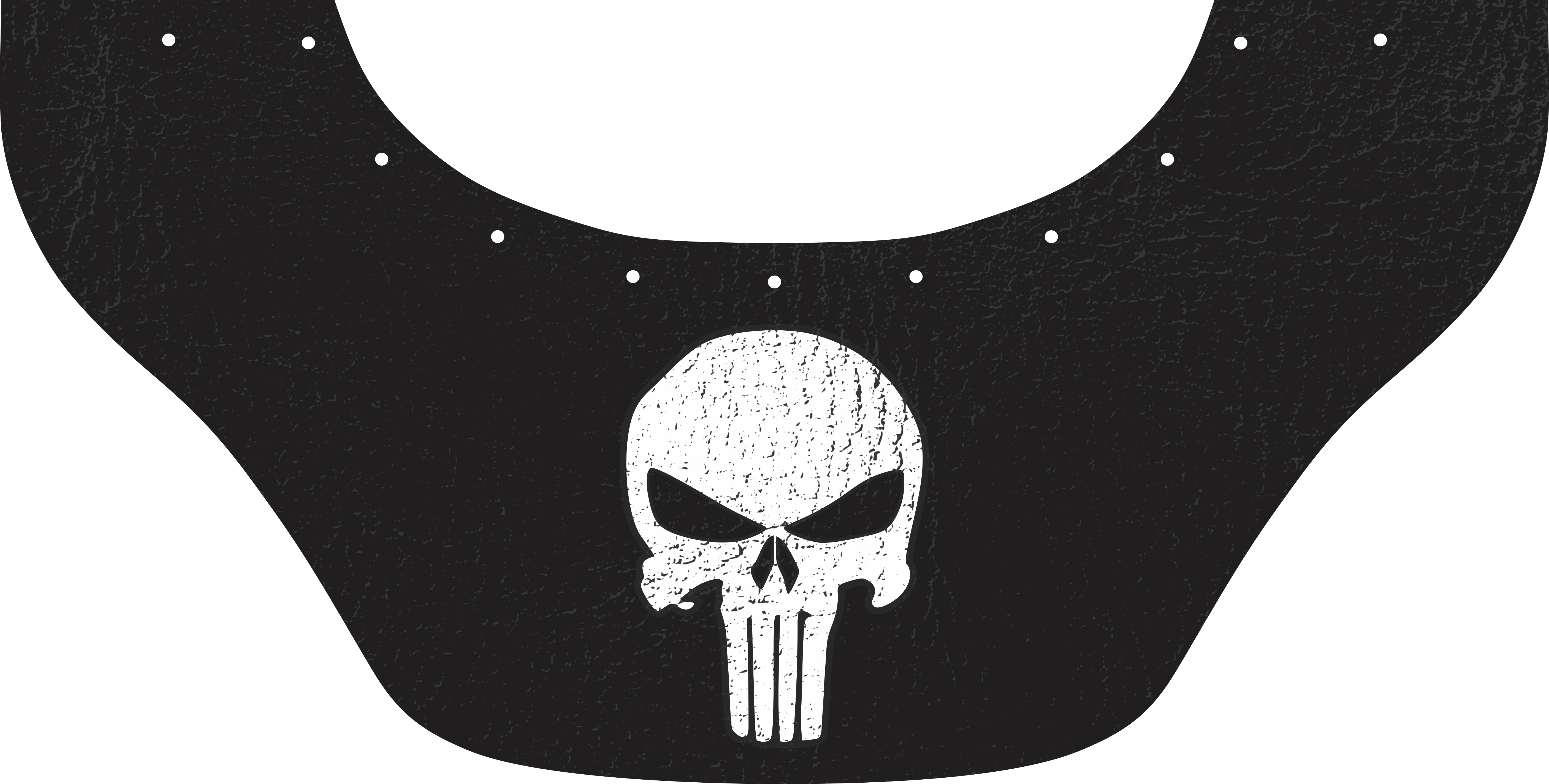 Punisher Bottom Bib  by Outlaw Leather