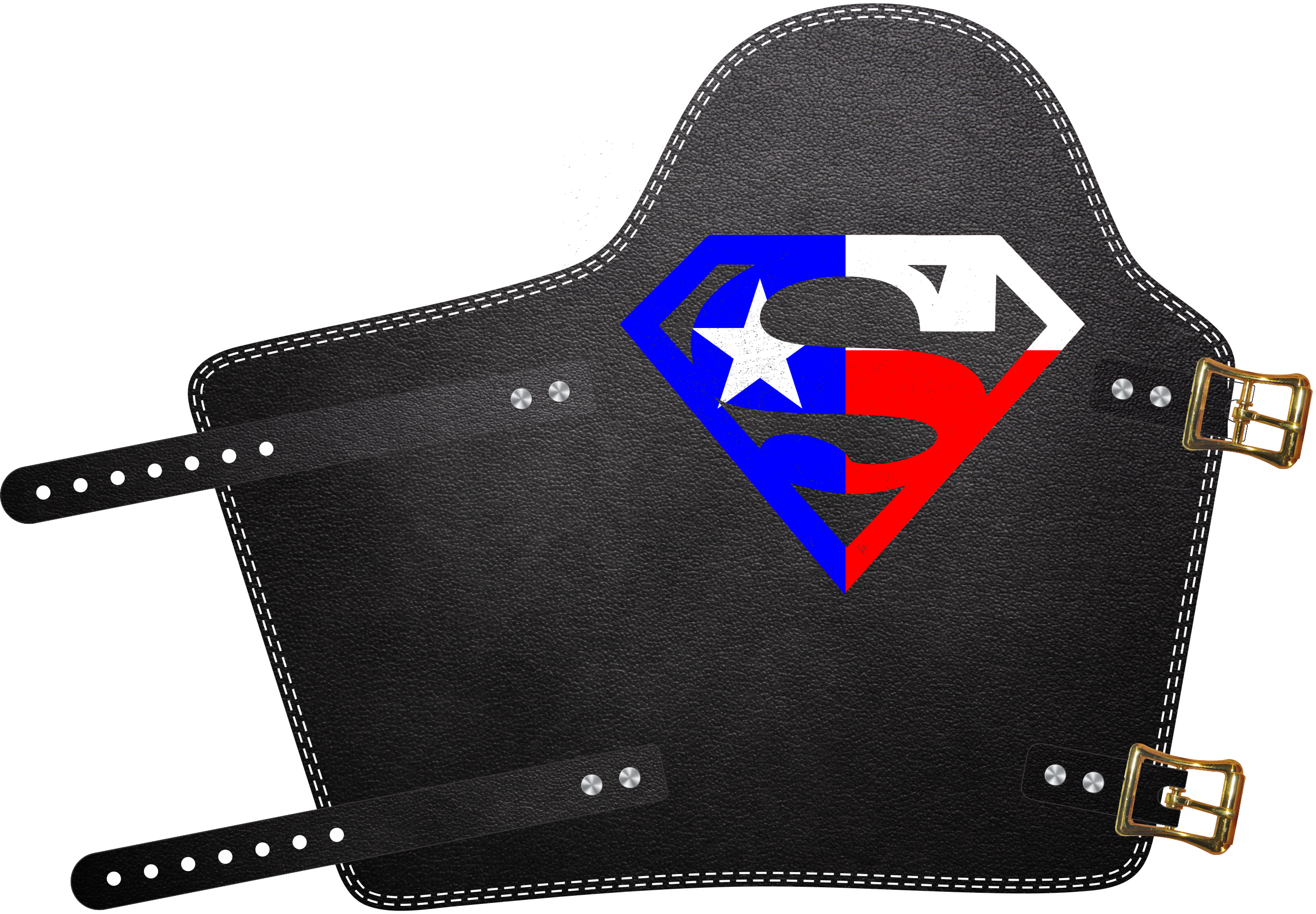 Texas Superman Welding Armpad  by Outlaw Leather