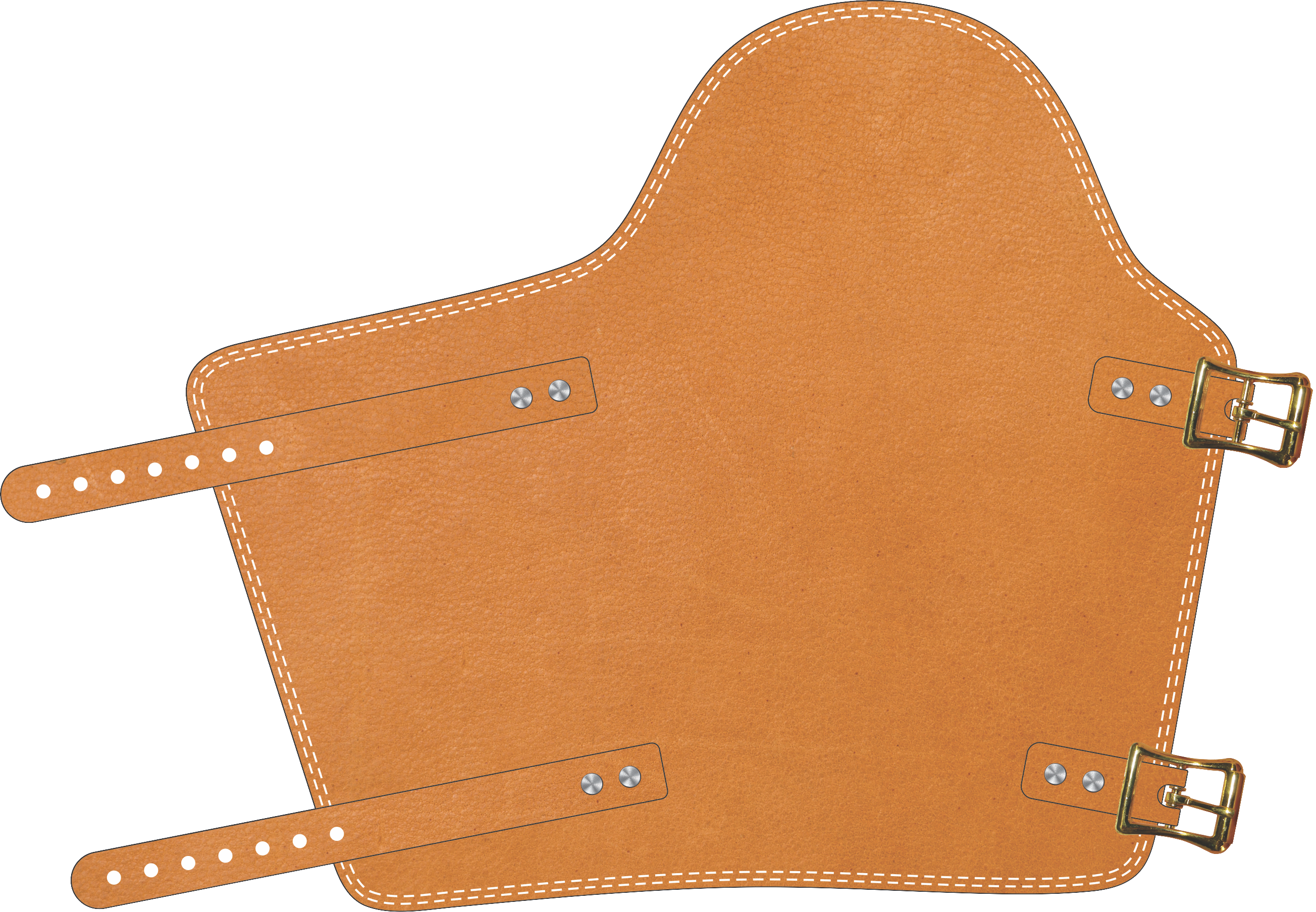 Dessert Tan Armpad  by Outlaw Leather