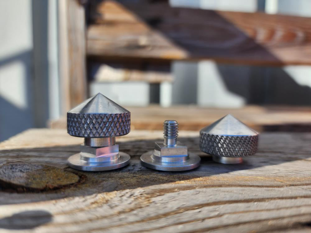 Welding Gear Hardware 4-Pack Aluminum Alloy Welding Hood Fasteners With Silicone Washers - Helmet Pipeliner Accessories Aluminum Welding Hood Holders Welding Gear Hardware 4-Pack Aluminum Alloy Welding Hood Fasteners With Silicone Washers - Helmet Pipeliner Accessories Aluminum Welding Hood Holders