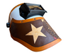 Outlaw Leather - Welding Hood - Texas/Aztec Brown