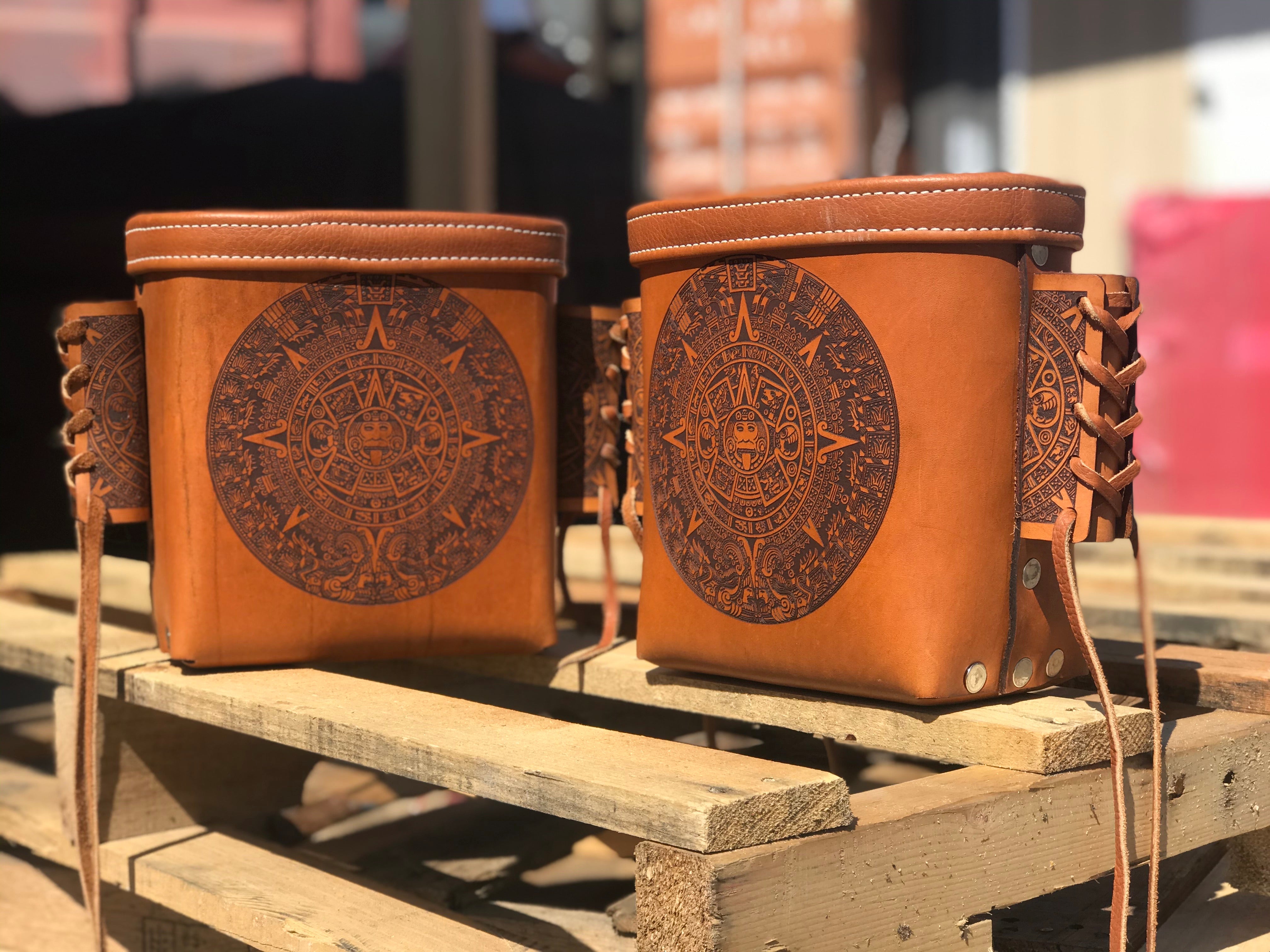 Aztec Bolt Bags  by Outlaw Leather