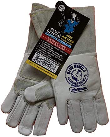 Blue Demon Little Demons kids welding gloves