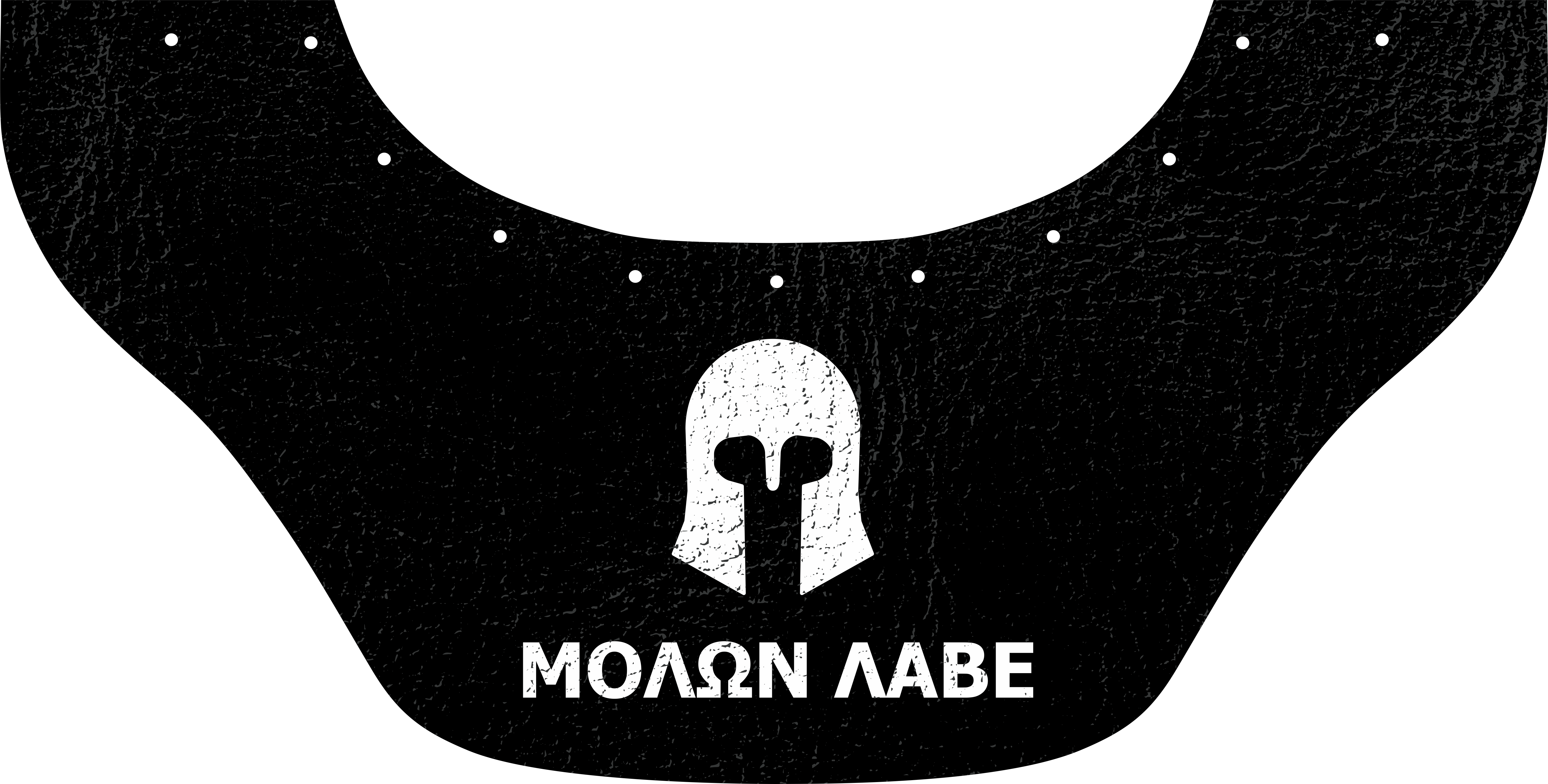 Molon Labe Bottom Bib  by Outlaw Leather