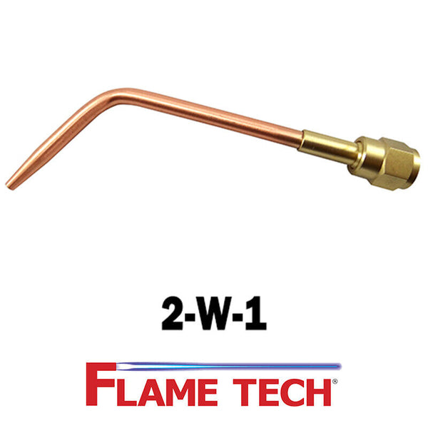 FLAME TECH® W-1 Style Medium Duty Complete Welding & Brazing Tips Victor Style