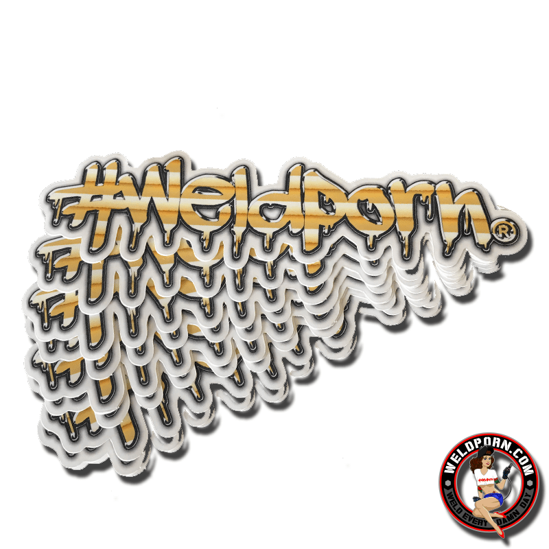 Weldporn® Gold Slap  by Outlaw Leather.